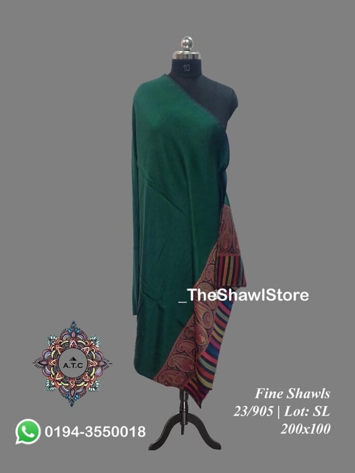 1000062294 1 <p>Experience the epitome of elegance with our exclusive collection of Woolen Shawls available only at The Shawl Store. Made with love and attention to detail, these shawls are crafted from soft and cozy wool, providing you with warmth while enveloping you in a luxurious embrace. Indulge yourself or surprise a loved one with these timeless pieces that blend traditional artistry with modern style.</p>