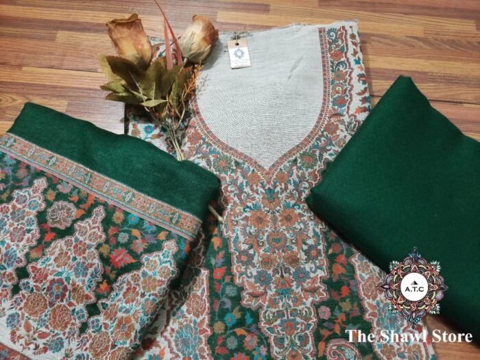 Stunning Kashmiri Kani Work Woolen Suit Set - Shop Now! – Luxurion World