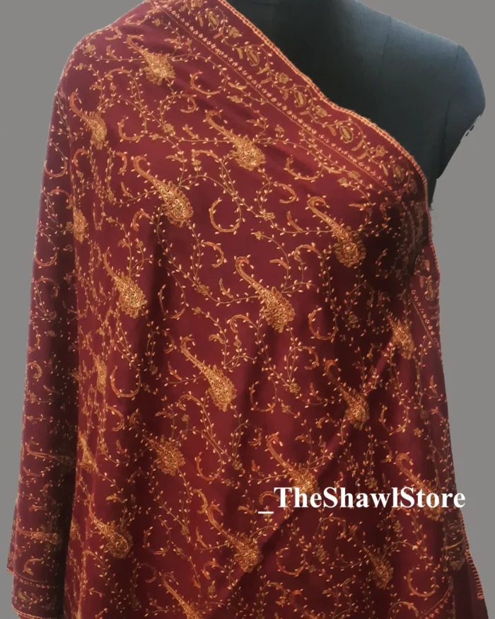 1000071785 Indulge in the luxurious comfort of Woolen Shawl with Hand Sozni Embroidery from The Shawl Store! Crafted with care, these shawls are designed to keep you warm without compromising on style. Made from premium quality wool, they provide a soft and cozy feel against your skin. The intricate Sozni Embroidery adds a touch of elegance and charm, making these shawls a perfect accessory for any occasion. Lightweight and easy to carry, they are an ideal choice for travel or everyday use. Elevate your look with the finest selection of Woolen Shawls with Hand Sozni Embroidery, exclusively available at The Shawl Store.
<h2></h2>