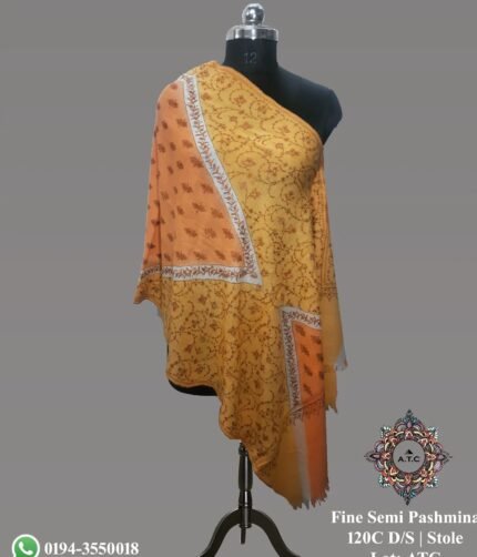 Hand Embroidery Wool/Semi sold Pashmina Shawl Wrap