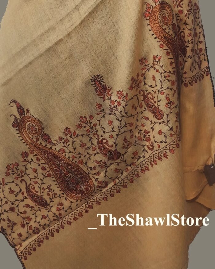 1000076050 Indulge in the luxurious comfort of Woolen Shawl with Hand Sozni Embroidery Kashmiri Shawl from The Shawl Store! Crafted with care, these shawls are designed to keep you warm without compromising on style. Made from premium quality wool, they provide a soft and cozy feel against your skin. The intricate Sozni Embroidery adds a touch of elegance and charm, making these shawls a perfect accessory for any occasion. Lightweight and easy to carry, they are an ideal choice for travel or everyday use. Elevate your look with the finest selection of Woolen Shawls with Hand Sozni Embroidery, exclusively available at The Shawl Store. <h2></h2>