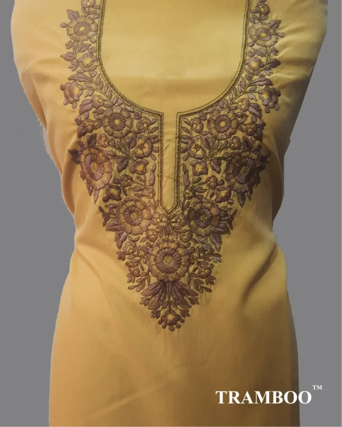 IMG 20240625 125654 624 Experience the epitome of luxury with the Embroidered Women Kurta with Pants from The Shawl Store. This stunning dress is a masterpiece of craftsmanship, featuring exquisite work that exudes elegance and sophistication. Elevate your wardrobe with this timeless accessory that is sure to turn heads wherever you go.