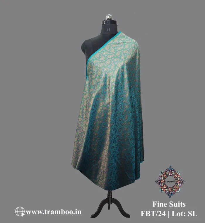 1724922670008 Experience the epitome of luxury with Tanchoi Brocade, available exclusively at The Shawl Store. Impeccably woven with a blend of silk and metallic threads, this stunning shawl features a delicate pattern that adds a touch of grandeur to any outfit. Treat yourself to the lavish beauty of Tanchoi Brocade from The Shawl Store. <strong><em>Quantity: </em></strong><em>1 Piece/Unit = 1 Metre</em>