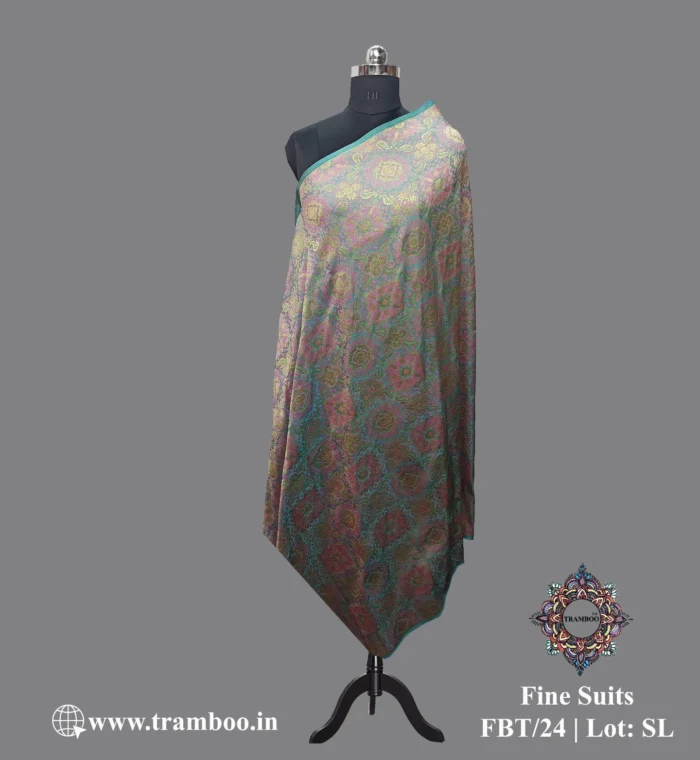 IMG 20240902 214530 388 Experience the epitome of luxury with Tanchoi Brocade, available exclusively at The Shawl Store. Impeccably woven with a blend of silk and metallic threads, this stunning shawl features a delicate pattern that adds a touch of grandeur to any outfit. Treat yourself to the lavish beauty of Tanchoi Brocade from The Shawl Store. <strong><em>Quantity: </em></strong><em>1 Piece/Unit = 1 Metre</em>